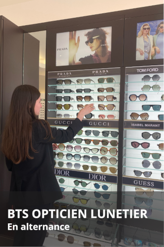 BTS Opticien Lunetier en alternance