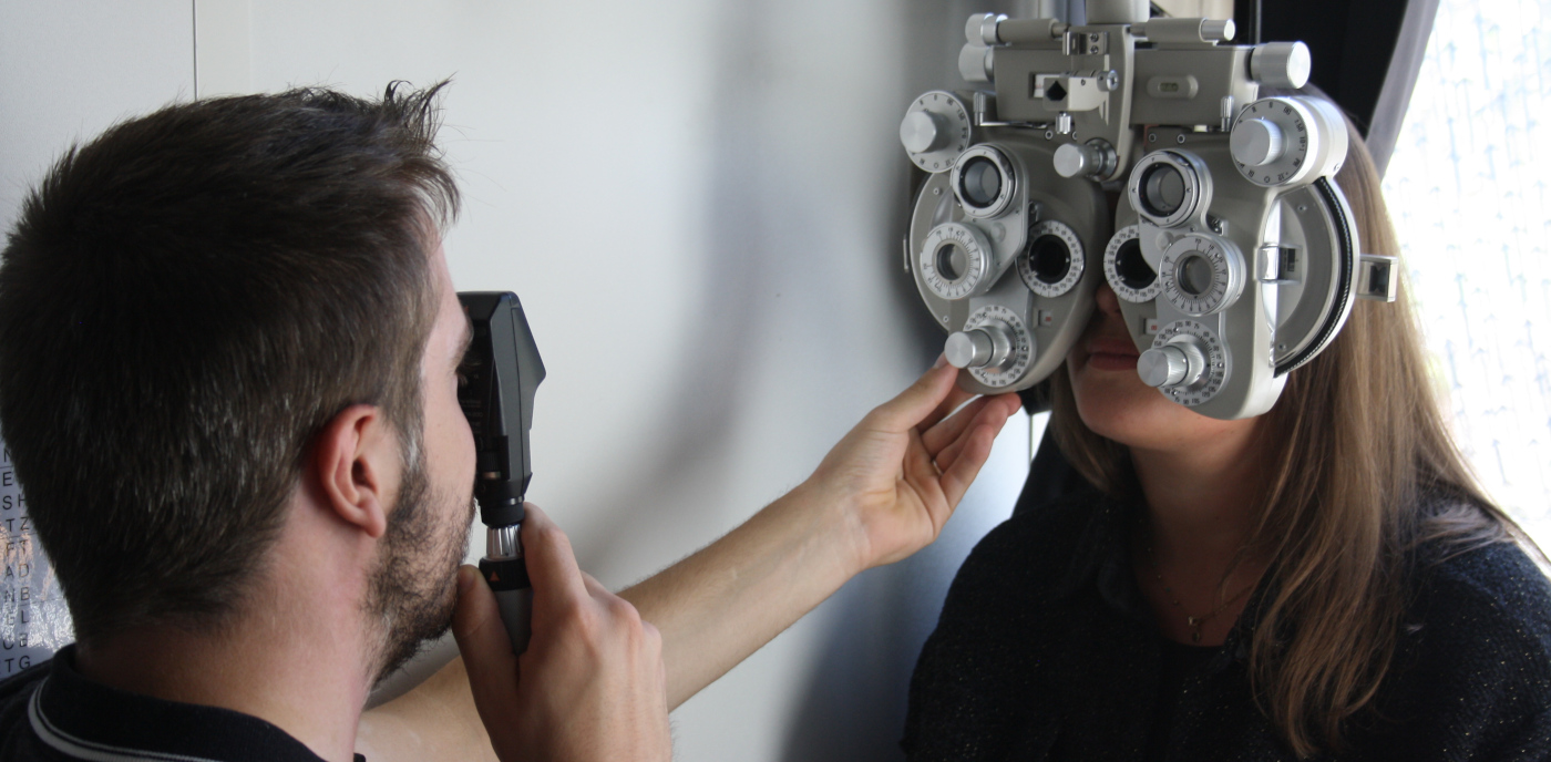 Examen de la vue optométrique